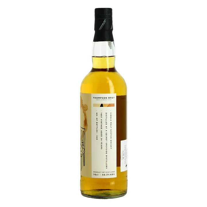 acheter Whisky GLENLIVET SPEYSIDE 1997 24 ans par THOMPSON Brothers 70 cl