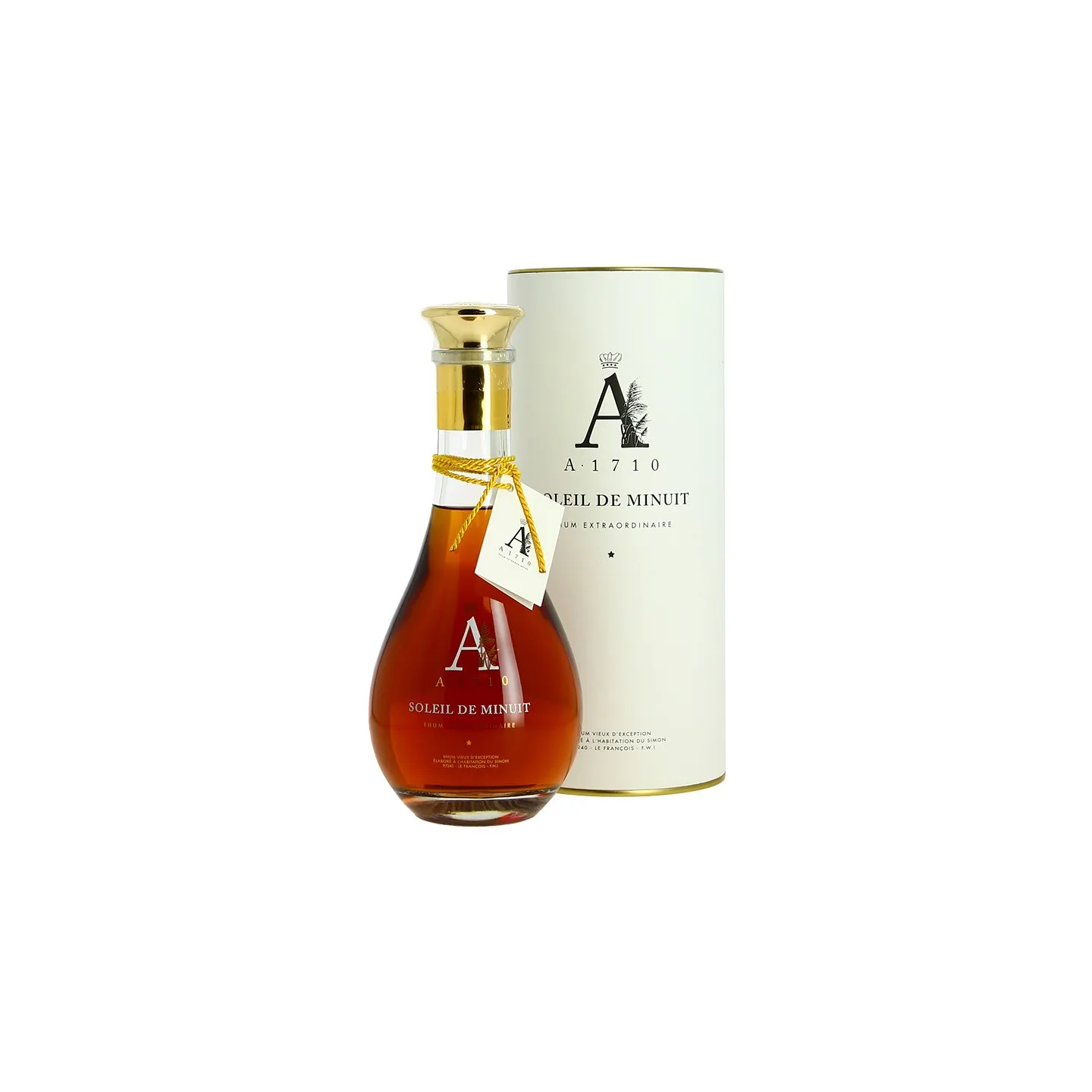 acheter Rhum A 1710 SOLEIL de MINUIT Rhum Hors d'Age 70 cl