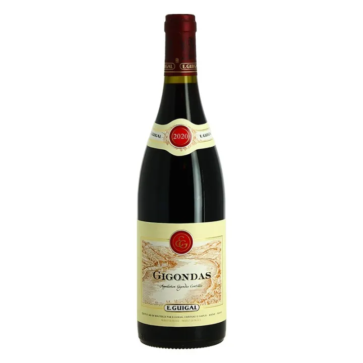 achat de vin Gigondas 2020 par E.GUIGAL