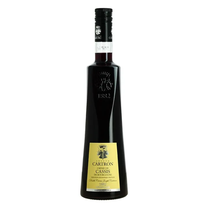 achat Crème de CASSIS de Bourgogne double crème Joseph CARTRON IGP 70 cl