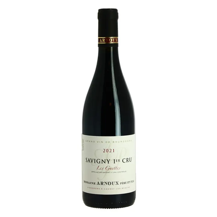 achat de vin Savigny lès Beaune 1er  Cru "Les Guettes" 2021 domaine Arnoux
