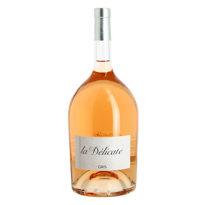 la délicate Gris Vin Rosé du Pays D'OC en Magnum