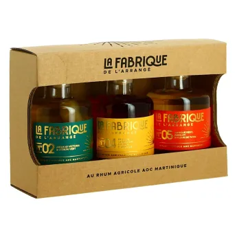 acheter La FABRIQUE Coffret de 3 X 20 cl de Rhum Arrangé