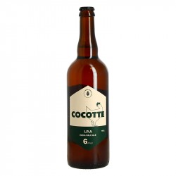 Bière COCOTTE IPA 75 cl Indian Pale Ale par la Brasserie Abbaye de VAUCELLES
