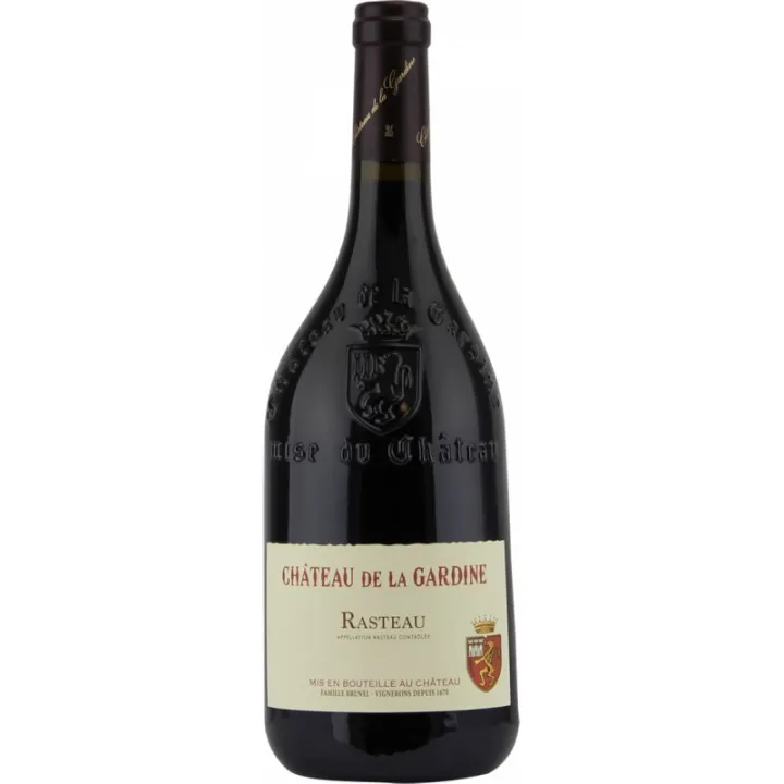 achat de vin rouge rhône Rasteau du château de la Gardine
