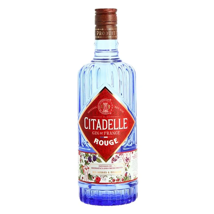 achat de Gin CITADELLE Rouge  fruits rouges et rhubarbe