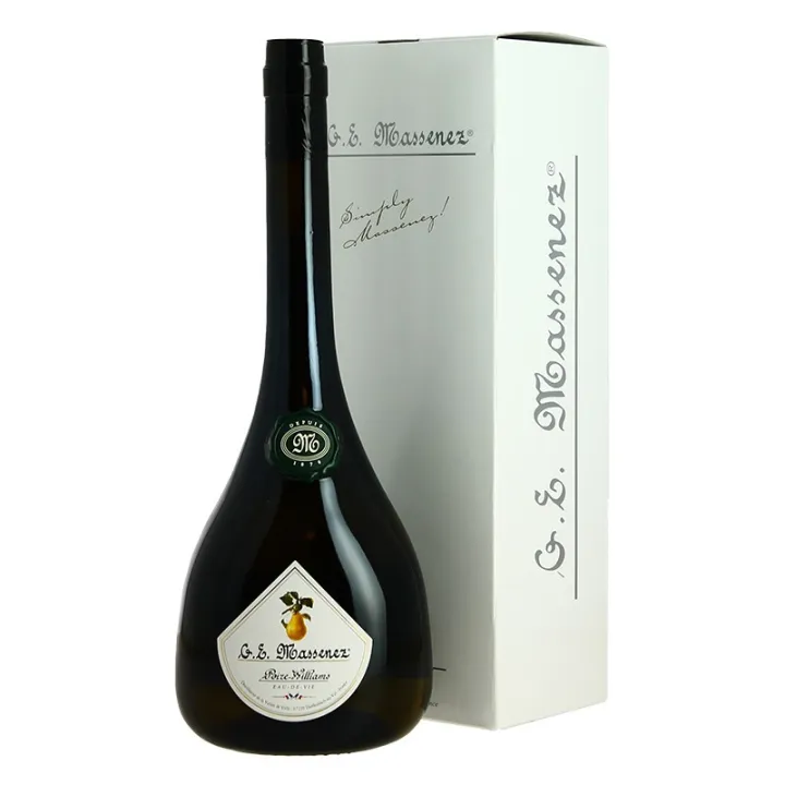 achat de Eau de Vie de POIRE WILLIAMS Origine par Massenez 70 cl