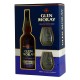 Coffret Whisky Glen Moray Port Cask Finish Speyside Whisky 70 cl + 2 Verres