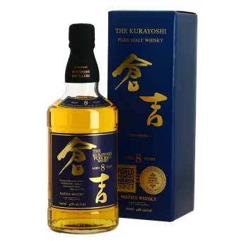 achat The KURAYOSHI 8 Ans  Whisky Pure Malt 70 cl