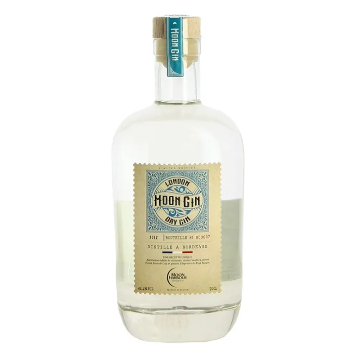 achat de MOON GIN London Dry Gin par Moon Harbour 70 cl