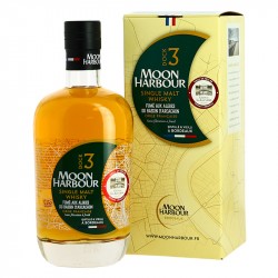 MOON HARBOUR DOCK 3 Single Malt Whisky Fumé aux Algues du Bassin d'Arcachon 70 cl