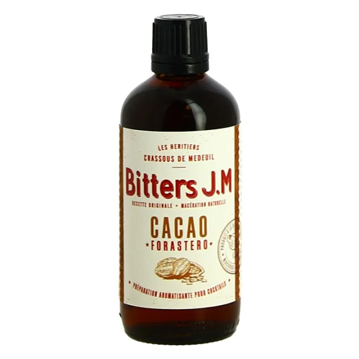 acheter BITTERS J.M. Cacao Forastero pour mixologie et cocktails