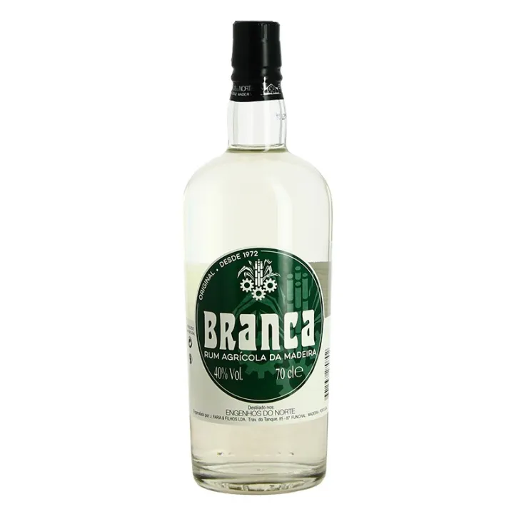 achat BRANCA Rhum Agricole Blanc de Madère distillé par Engenhos Do Norte
