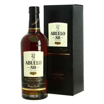 achat de Ron ABUELO TWO OAKS 12 ans 70 cl Rhum Hors d'Âge