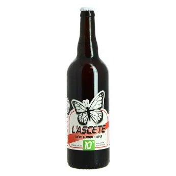 acheter Bière L'ASCETE 10° Bière Blonde Triple  brassée par AFAPEI
