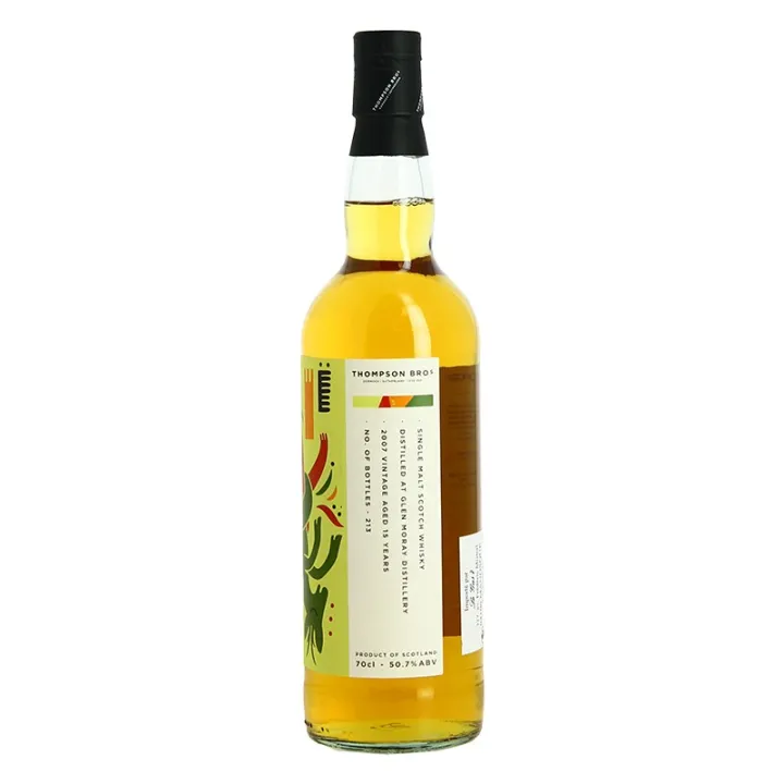 achat GLEN MORAY SPEYSIDE 2007 15 ans 50.7° THOMPSON Brothers