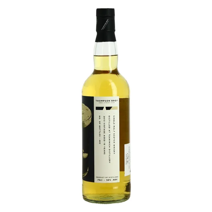 Single Malt Whisky TEANINICH 2013-2023 10 ans 50° par THOMPSON Brothers