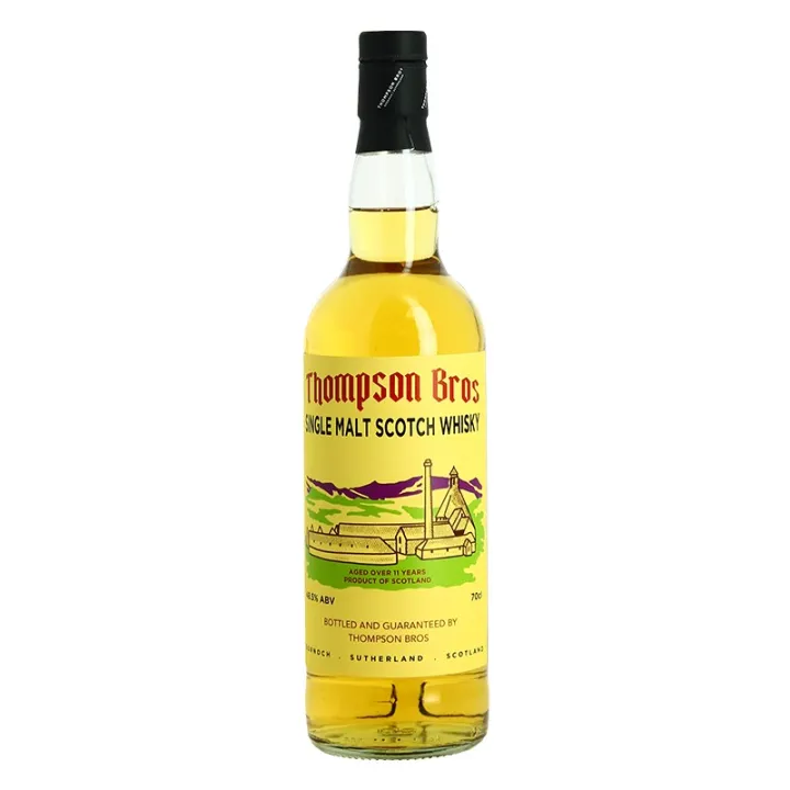 achat de Thompson Bros HIGHLAND Single Malt Whisky 2011 48.5°