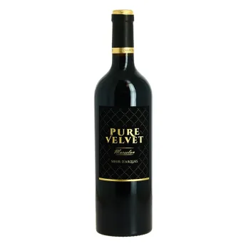 acheter Vin Rouge PURE VELVET MARSELAN 2022 par Sieur d'ARQUES 75 cl