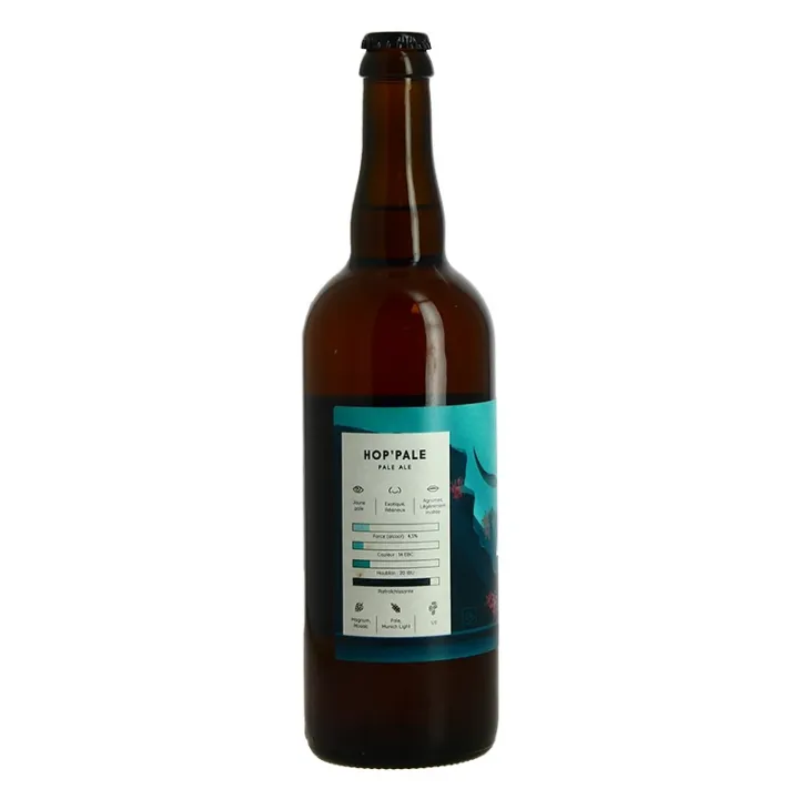 Bière Artisanale HOP'PALE 75 cl par Brasserie Chromatique