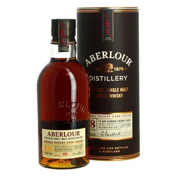 acheter Whisky ABERLOUR 18 ANS Double Sherry Cask Finish 70 cl