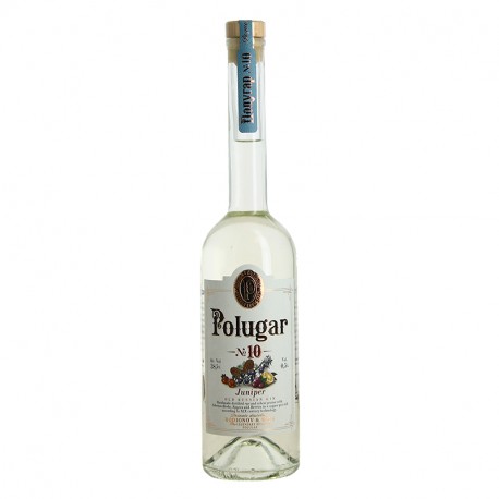 Gin POLUGAR N°10 Juniper OLD RUSSIAN Gin 50 cl