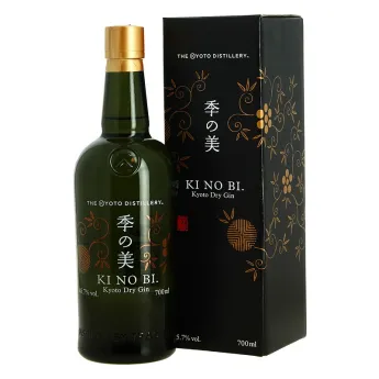 achat de gin KI NO BI Dry Gin Japonais de KYOTO 70 cl 45.7°