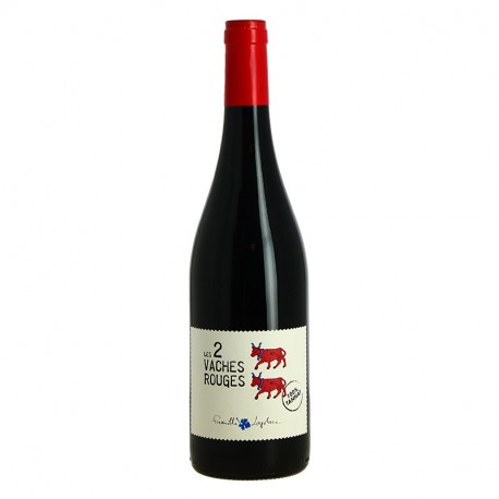 acheter vin rouge les Deux VACHES Rouges 100% TANNAT par famille Laplace