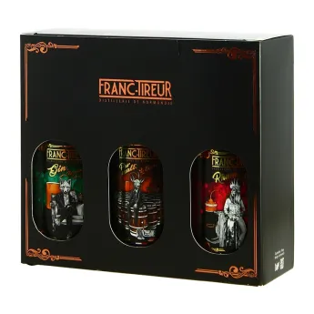 acheter Coffret FRANC TIREUR Découverte Gin, Rhum, Malt 3 x 20 cl