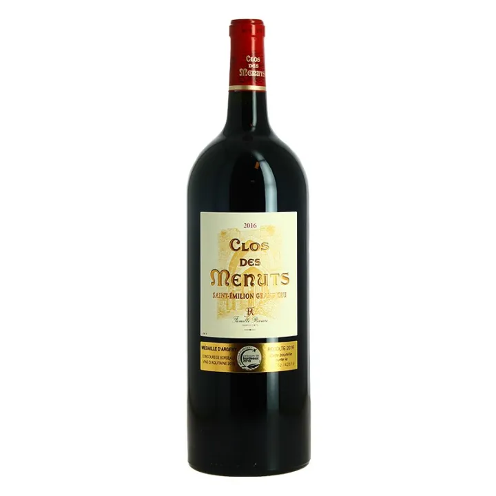 achat de vin rouge CLOS des MENUTS Saint EMILION Grand Cru 2020 Magnum