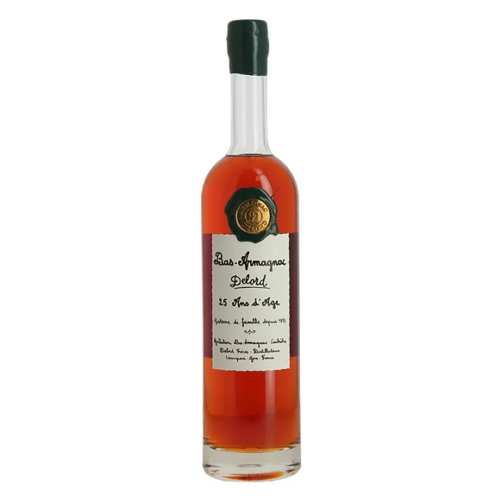 achat Bas ARMAGNAC DELORD 25 Ans d'Âge 70 cl 40°
