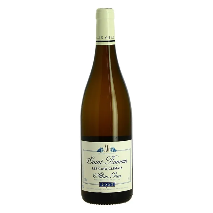 acheter Saint ROMAIN Blanc 2022 les cinq Climats par Alain GRAS 75 cl