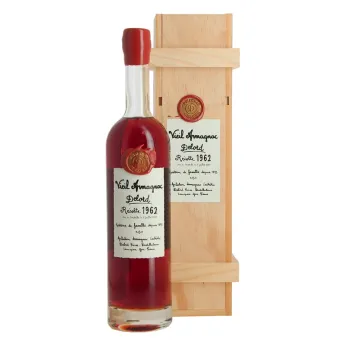acheter Vieil ARMAGNAC 1962 Par DELORD en caisse Bois 70 cl