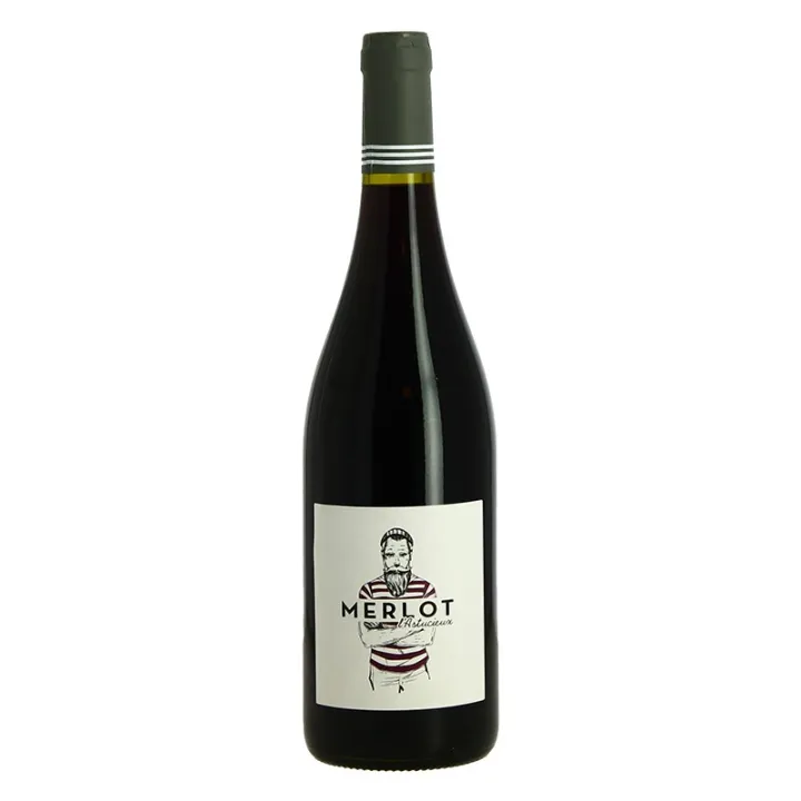 acheter vin L'ASTUCIEUX Merlot Vin Rouge IGP Pays d'OC 75 cl