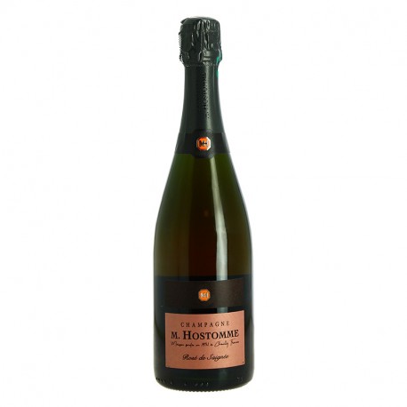 Champagne M.HOSTOMME Rosé de Saignée 75 cl