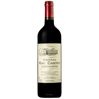 Acheter Mac Carthy 2023 75CL Saint Estèphe du Chateau Haut Marbuzet