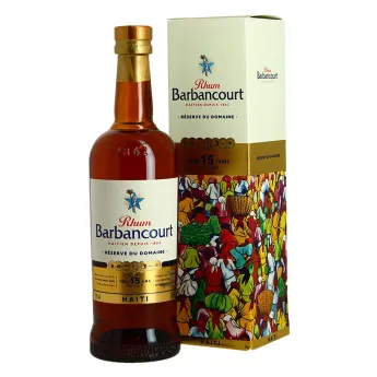 Achat Rhum Barbancourt d'Haïti 15 ans d'âge