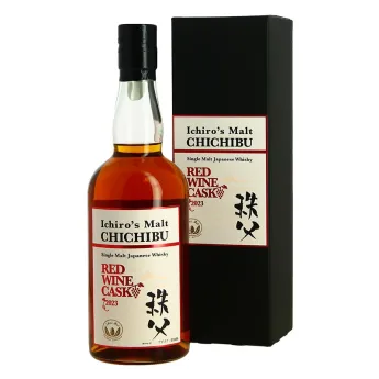 achat de WHISKY Japonais CHICHIBU RED WINE Cask 2023 70 cl