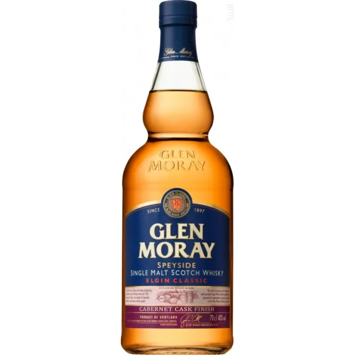 achat de Speyside Single Malt Whisky GLEN MORAY CABERNET Cask Finish