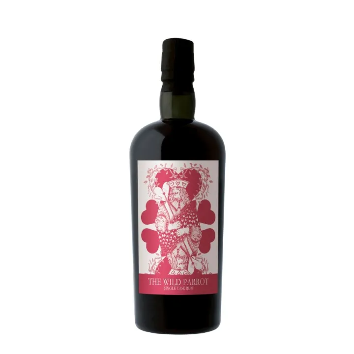 Rhum The WILD PARROT Guyana 23 Ans 1999 pas Stephano Cremaschi 70 cl