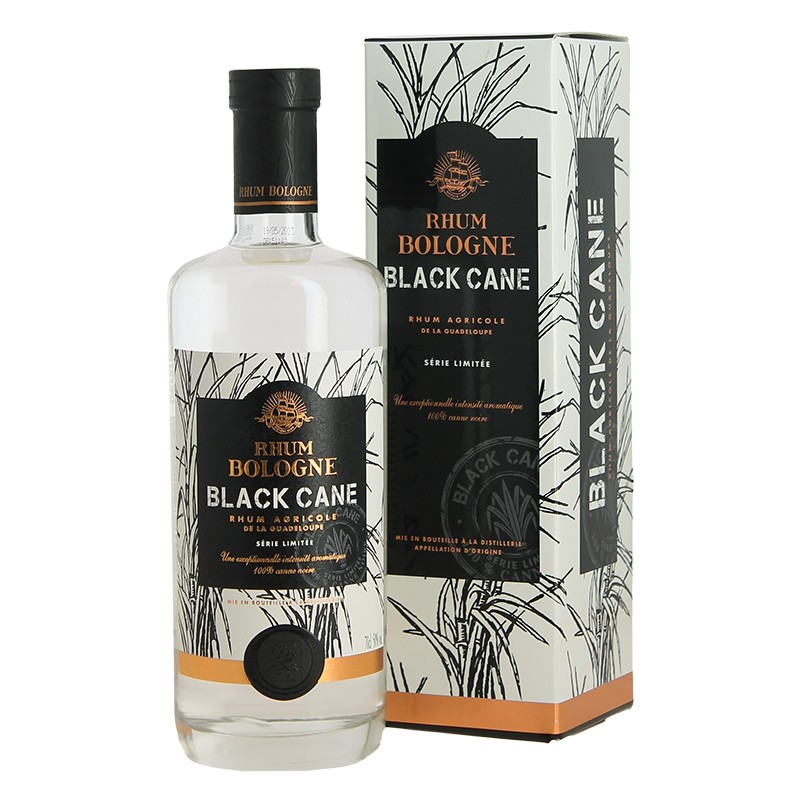 Rhum Agricole Guadeloupe Blanc Black Cane Distillerie Bologne - La