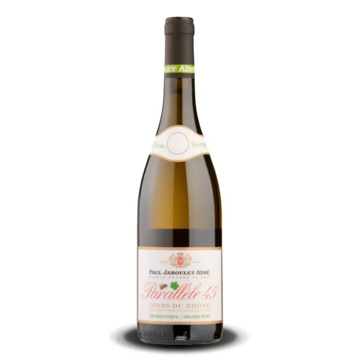 Demi Bouteille de PARALLELE 45 Côtes du Rhône Blanc Biologique