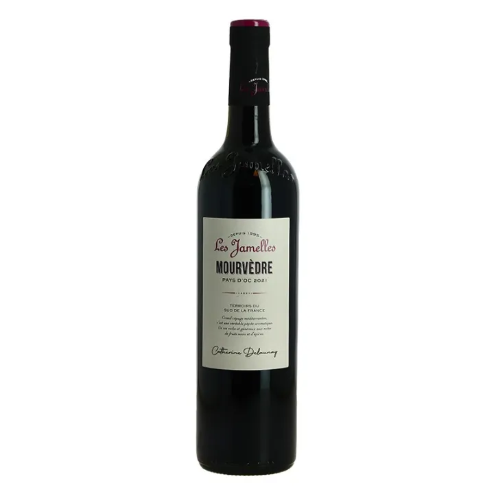 achat de vin Mourvèdre Les JAMELLES Vin rouge du pays d'Oc