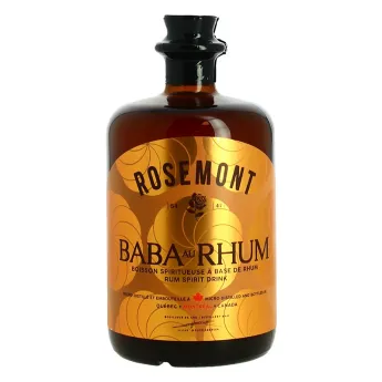 achat ROSEMONT BABA au RHUM Boisson Spiritueuse à Base de Rhum 70 cl