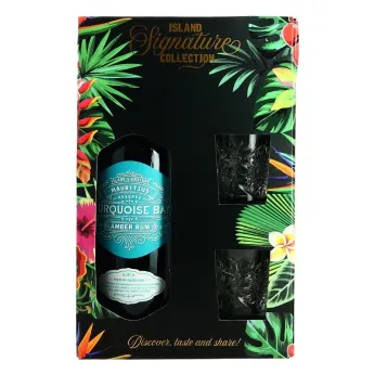 acheter Coffret cadeau Rhum Turquoise Bay Rhum Ambré de l'Île Maurice