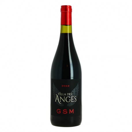 Villa des ANGES GSM (Grenache -Syrah-Mourvèdre) par Jeff CARREL vin Rouge 2022 75 cl
