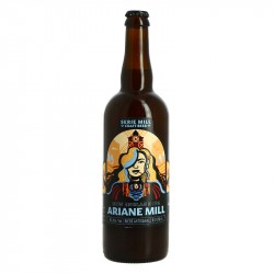 ARIANE MILL Bière BIO blonde NEIPA New England IPA 75 cl par la Brasserie Moulin d'Ascq