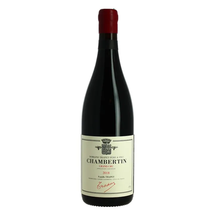 acheter Domaine TRAPERT CHAMBERTIN Grand Cru 2018 75 cl Grand Vin Rouge BIO de Bourgogne