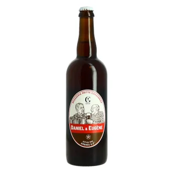 Bière DANIEL & EUGENE 75 cl par la Brasserie Motte Cordonnier