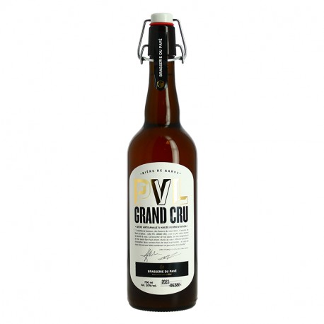 Bière PVL GRAND CRU 75 cl par la Brasserie du Pavé